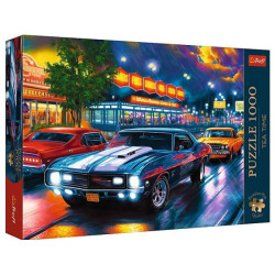 Пазлы 1000 эл. Premium Ночная поездка, в кор. 40*27*6см, ТМ Trefl, Польша