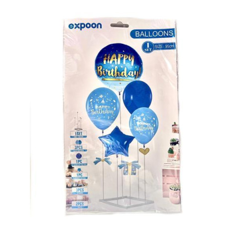 Набор воздушных шариков на подставке-держателе 