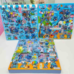 Наклейки Стич 100шт, в кор. 16,5*16,5*2см