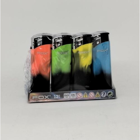Зажигалка FOX 181F, ЦЕНА ЗА УП. 24ШТ