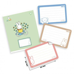 Наклейки на тетради Yes "Miffy", 8 шт/уп, пак. 20*13см