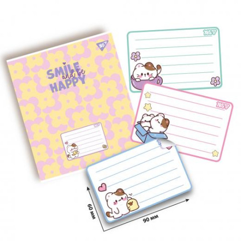 Наклейки на тетради Yes 