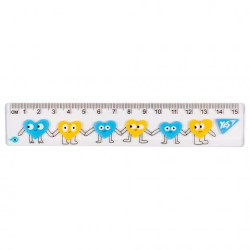 Линейка 15 см Stand with Ukraine, ТМ Yes, Украина