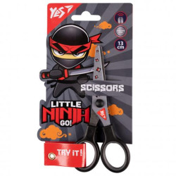 Ножницы "Ninja" 13см, с принтом на лезвии, ТМ Yes, Україна