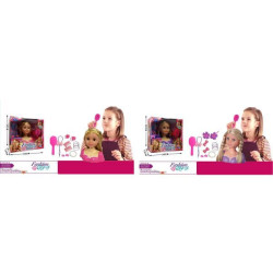 Голова для зачісок гребінець, шпильки, в кор. 30*13*26см  арт: 2813D/2813E(1720988)