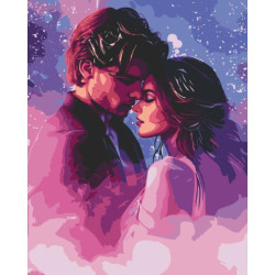 Картина по номерам "Вечная любовь" лак 40*50см, термопакет, ТМ ART Craft, Украина