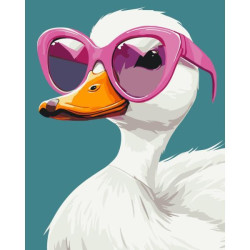 Картина по номерам "Прекрасный утёнок" лак 40*50см, термопакет, ТМ ART Craft, Украина