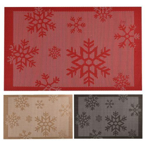 Салфетка ПВХ для сервировки 6шт/наб 30*45см (60наб)