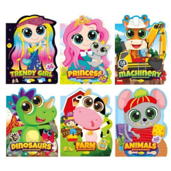 Издание для досуга серия "Миласики" МИКС, Издательство Апельсин, Украина