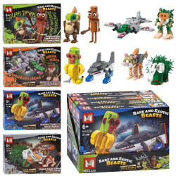 Конструктор IB Італійський мем, монстр, від 273дет, 4 види, в дисплеї, 34,5*24,5*23см   арт: MG2225