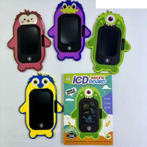 ПланшетLCD 4 дюйми, 20,5*14см, кольоровий, 4 види, на бат(табл), в кор. 15*21*1см   арт: LC66-42