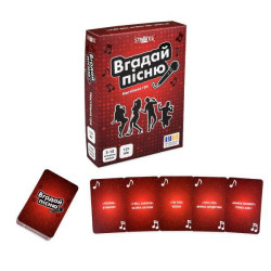 Настольная игра "Вгадай пісню", в кор. 17*12*4см, ТМ Стратег, Украина