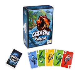 Настольная игра "Скажена рибалка" (укр), в кор. 17*12*5см, ТМ Стратег, Украина