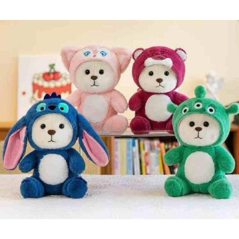 М'яка іграшка Ведмедик у костюмі 25см арт: GY-4