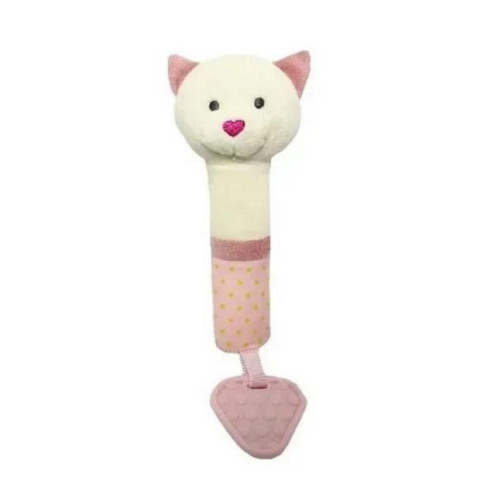 Брязкальце-пищалка Котик, на планш. 22*12см, ТМ Tulilo, Польща арт: 9425