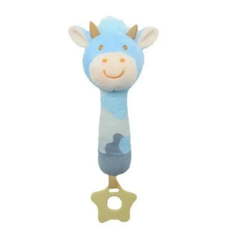 Брязкальце-пищалка Корівка, на планш. 22*12см, ТМ Tulilo, Польща арт: 9463