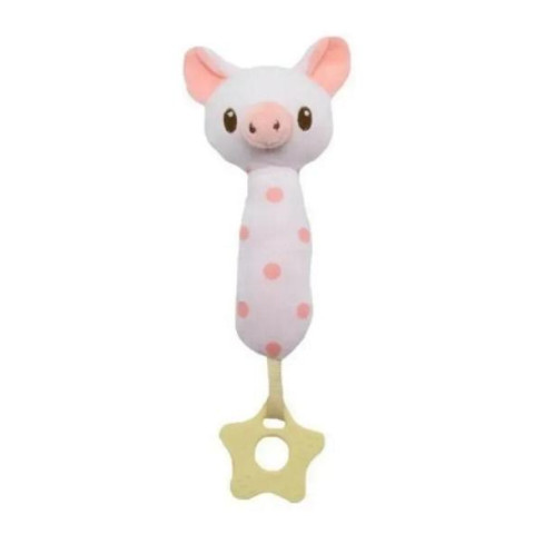 Брязкальце-пищалка Свинка, на планш. 22*12см, ТМ Tulilo, Польща арт: 9459