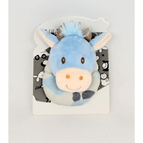 Брязкальце плюшеве Корівка, на планш. 15*12см, ТМ Tulilo, Польща арт: 9464