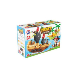 Конструктор "Остров пиратов" 170дет., в кор. 37,4*25*13,7см, ТМ Технок, Украина