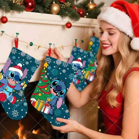 Панчоха для подарунків Різдв'яна Стіч арт: TSTICH-B