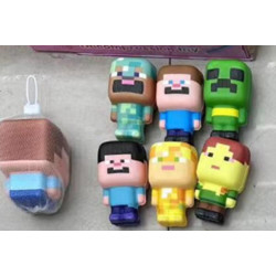 Антистресс микс видов, майнкрафт пакет 3,5*8,5см 