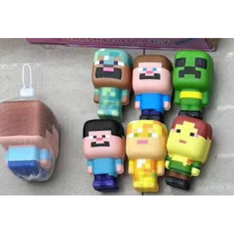 Антистресс микс видов, майнкрафт пакет 3,5*8,5см 