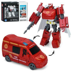 Трансформер робот 18см+машина, 2 вида 