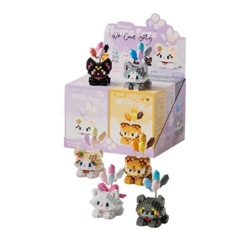 Конструктор Котик Flying Pets 238дет., ЦЕНА ЗА 1ШТ, в кор. 12*8*4см