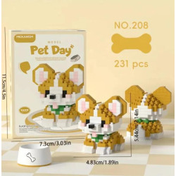 Конструктор Песик Арчі 231дет., в кор. 12*8*4см арт: K208