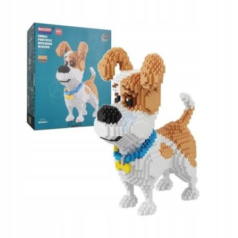 Конструктор Собака 2100дет, в кор. 22*18*8см