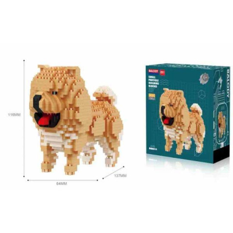 Конструктор Собака 768дет, в кор. 15*13*8см