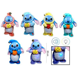 М'яка танцююча іграшка-повторюшка Стіч 20см 6 видів арт: 191011