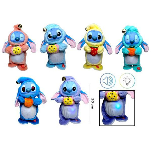 М'яка танцююча іграшка-повторюшка Стіч 20см 6 видів арт: 191011