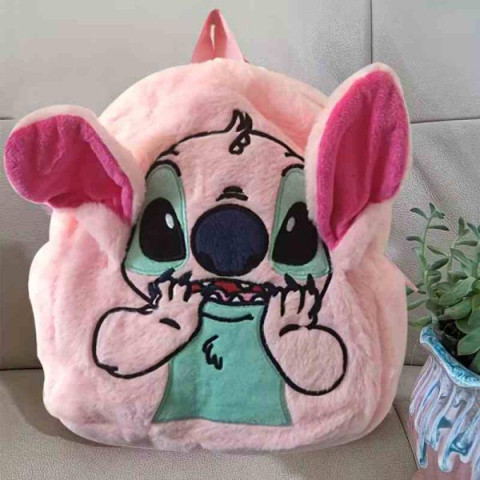 Рюкзак Стіч блідно рожевий 25*25см арт: TST-2рожевий