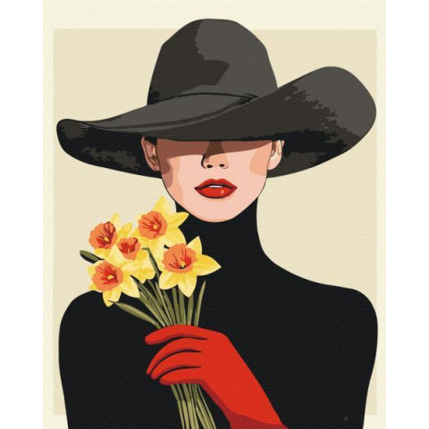 Картина за номерами Подих весни 40*50см, термопакет, ТМ Brushme, Україна арт: BS54279