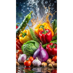 Алмазная мозаика "Яркий вкус" 40*50см, на подрамнике , в кор. 41*51*2,5см, ТМ Dreamtoys