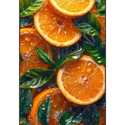 Алмазна мозаїка "Свіжість цитрусових", 40*50см, на підрамнику, в кор. 41*51*2,5см, ТМ Dreamtoys арт: S40118