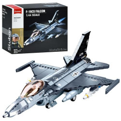 Конструктор SLUBAN Военный самолет, 34,7см, 521дет, в кор. 47,5*28,5*7см 