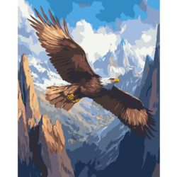 Картина по номерам "Полет над бескраем" 40*50см, ТМ ART Craft, Украина