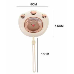 Мінігрілка для рук у формі лапки, заряд USB. в кор. 8*8*5см арт: GRELKAбежева