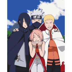 Картина по номерам "Команда 7" 40*50см, термопакет, ТМ ART Craft, Украина