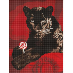 Алмазна мозаїка "Солодкий погляд" 30*40см, термопакет, ТМ Ідейка, Україна арт: AMO8291