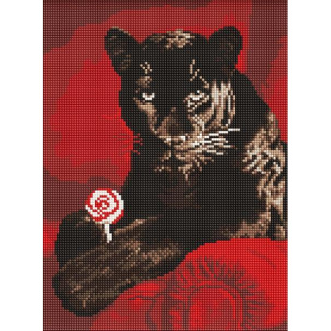 Алмазна мозаїка "Солодкий погляд" 30*40см, термопакет, ТМ Ідейка, Україна арт: AMO8291