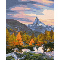 Картина за номерами "Яскравий ліс" 40*50см, термопакет, ТМ Ідейка, Україна арт: KHO6370