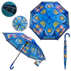 Зонтик детский Paw Patrol 67см светоотражающая лента 