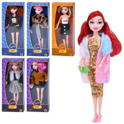 Кукла 30см, шарнирная, 6 видов, в кор. 12,5*32,5*5см 