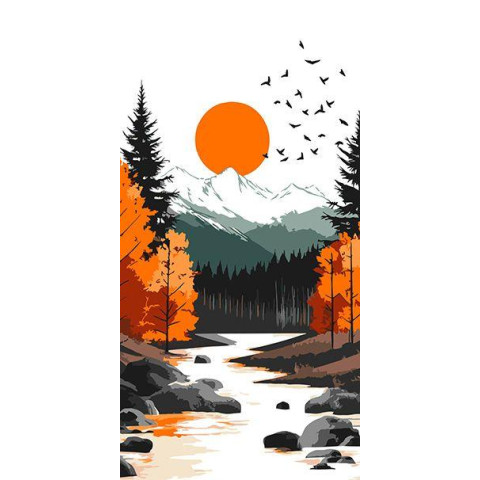 Картина по номерам 