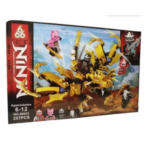 Конструктор NINJAGO 257дет., в кор. 47*32*5см