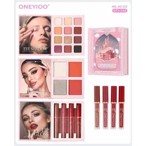 Набор косметики ONEYIOO Beauty Makeup Set, в кор. 12*9,5*3см