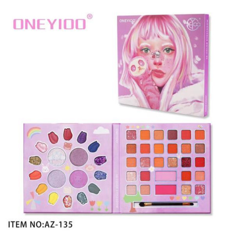 Набор косметики ONEYIOO Art Makeup Set, в кор. 18,5*18,5*1,5см